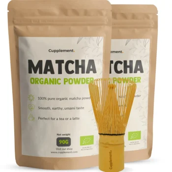 Sale Cupplement 17% Korting | Combideal Matcha Poeder Met Matcha Whisk