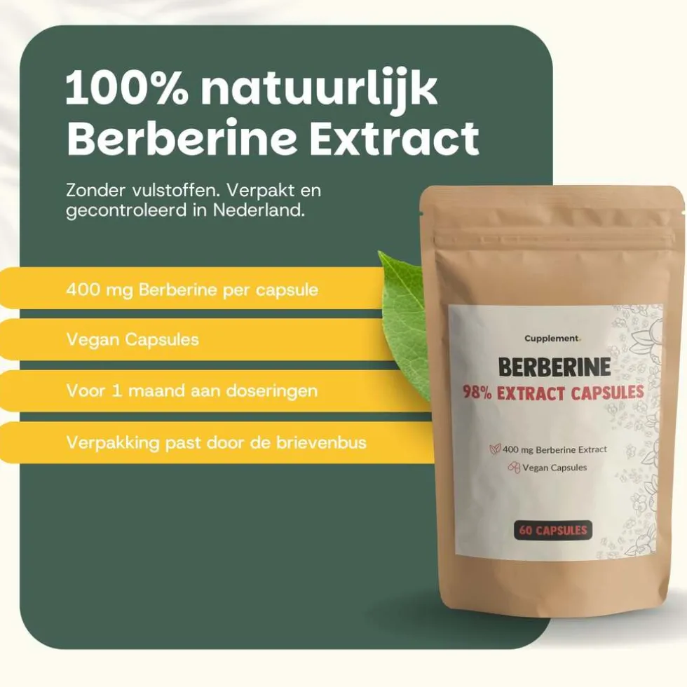 20-korting-cupplement-berberi-jHZiRwQI-4.webp New Cupplement 20% Korting | Berberine Extract Capsules 400 Mg