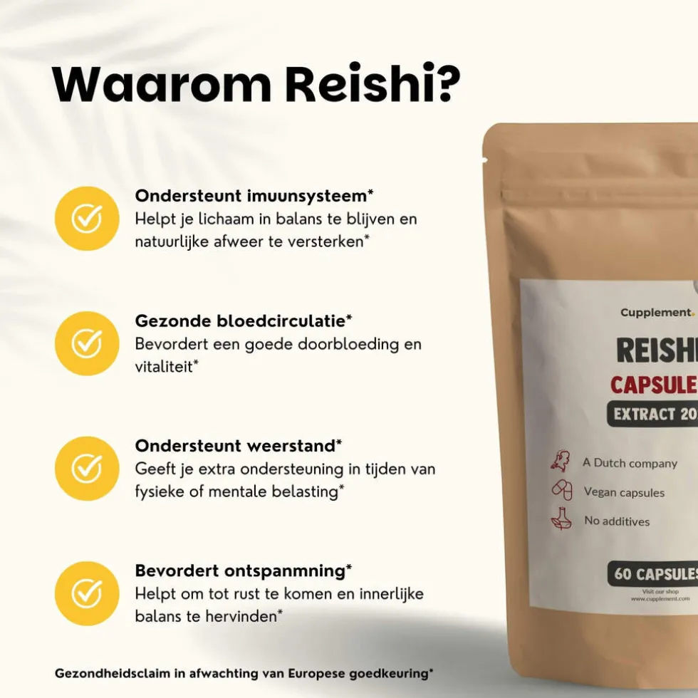 20-korting-cupplement-reishi-yhWYaQjA-4.webp Discount Cupplement 20% Korting | Reishi Extract 400 Mg Capsules