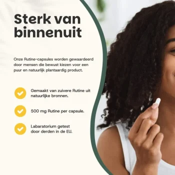 Best Cupplement 20% Korting | Rutine Capsules 500 Mg