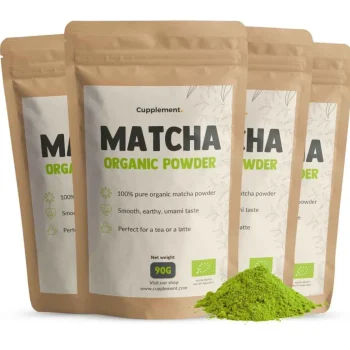 Best Cupplement 25% Korting | Multipack Matcha Thee Poeder Biologisch