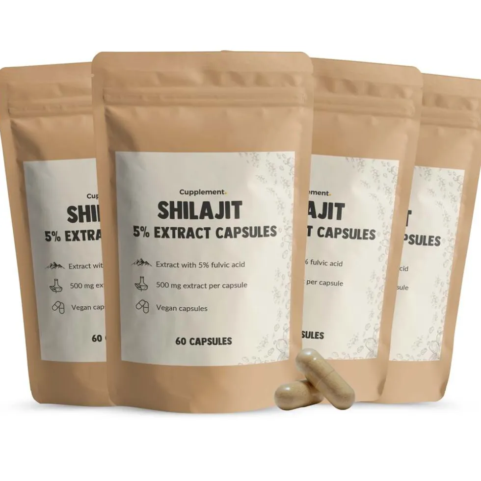 25-korting-cupplement-multipa-mArQWHiM-0.webp Hot Cupplement 25% Korting | Multipack Shilajit Extract (5%) Capsules 500 Mg