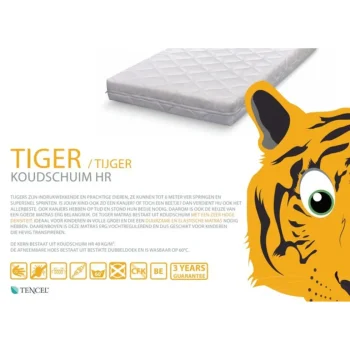 Sale ABZ Tijger Koudschuim Stevig En Vochtregulerend Peutermatras