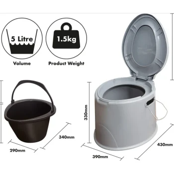 Hot Aidapt Vr275t Draagbare Toilet