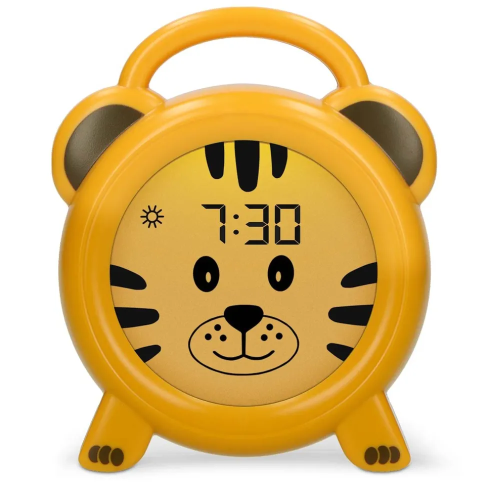 alecto-bc100tiger-slaaptrain-lKFFLDNS-0.webp Discount Alecto BC100TIGER - Slaaptrainer, Nachtlampje En Wekker, Tijger