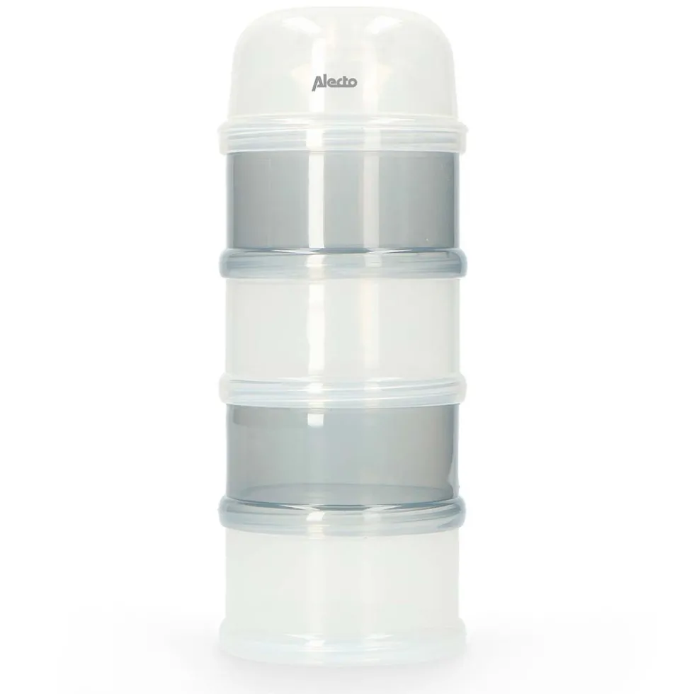 alecto-bf-4-melkpoedertoren-jTatARfG-0.webp Sale Alecto BF-4 - Melkpoedertoren, 4 Grote Stapelbare Bakjes , Verdeeltuit, Wit/grijs