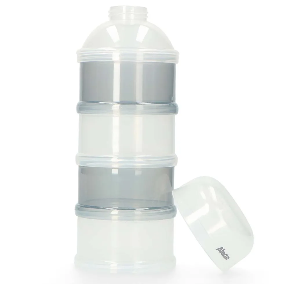 alecto-bf-4-melkpoedertoren-jTatARfG-1.webp Sale Alecto BF-4 - Melkpoedertoren, 4 Grote Stapelbare Bakjes , Verdeeltuit, Wit/grijs