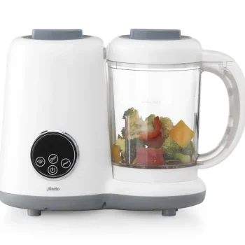 Outlet Alecto BFP-66 - 5 In 1 Gezonde Babyvoeding Foodprocessor , Wit