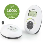 Outlet Alecto DBX-115 - Babyfoon Full Eco DECT, Wit/antraciet