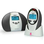 Outlet Alecto DBX-88 LIMITED - Full Eco DECT Babyfoon Met Display, Wit/antraciet