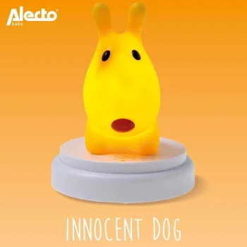 Online Alecto INNOCENT DOG - LED Nachtlampje, Hond, Geel