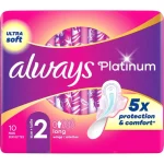 Discount Always Platinum Long Maandverband