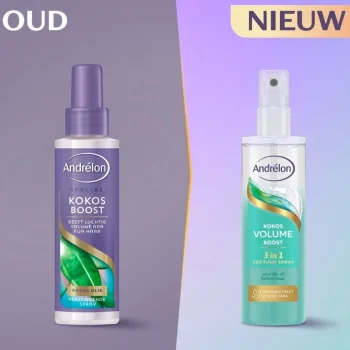 Discount Andrelon Andrélon Kokos Volume Boost 3-in-1 Textuur Spray