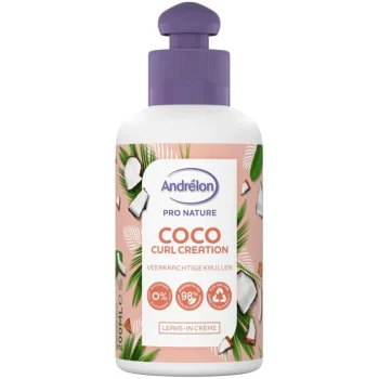 Clearance Andrelon Andrélon Pro Nature Coco Curl Creation Leave-In Crème
