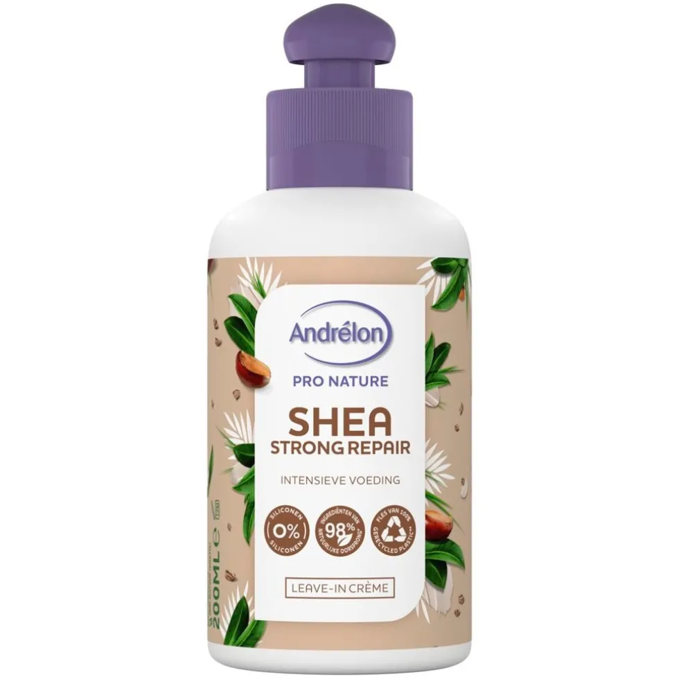 andrlon-pro-nature-shea-strong-hwdagRyP-0.webp Outlet Andrelon Andrélon Pro Nature Shea Strong Repair Leave-In Crème