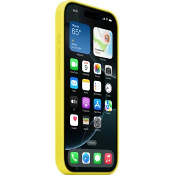 New Apple Silicone Backcover MagSafe Voor IPhone 16 Pro Max