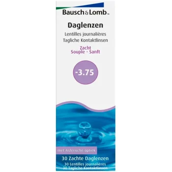 Hot Bausch & Lomb -3.75 Zachte Daglenzen