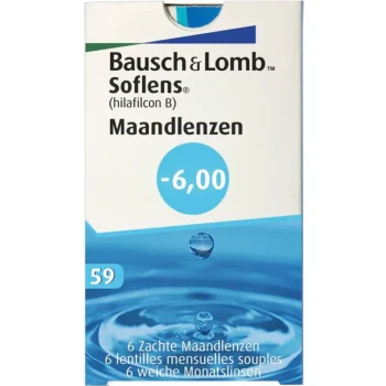Online Bausch & Lomb -6.00 Maandlenzen