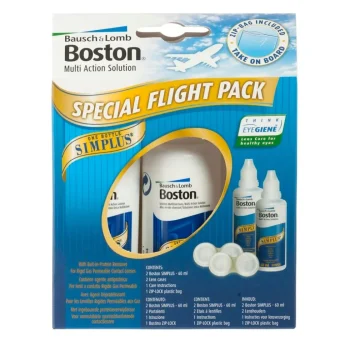 Discount Bausch & Lomb Bausch + Lomb Boston Simplus Lenzenvloeistof Special Flight Pack