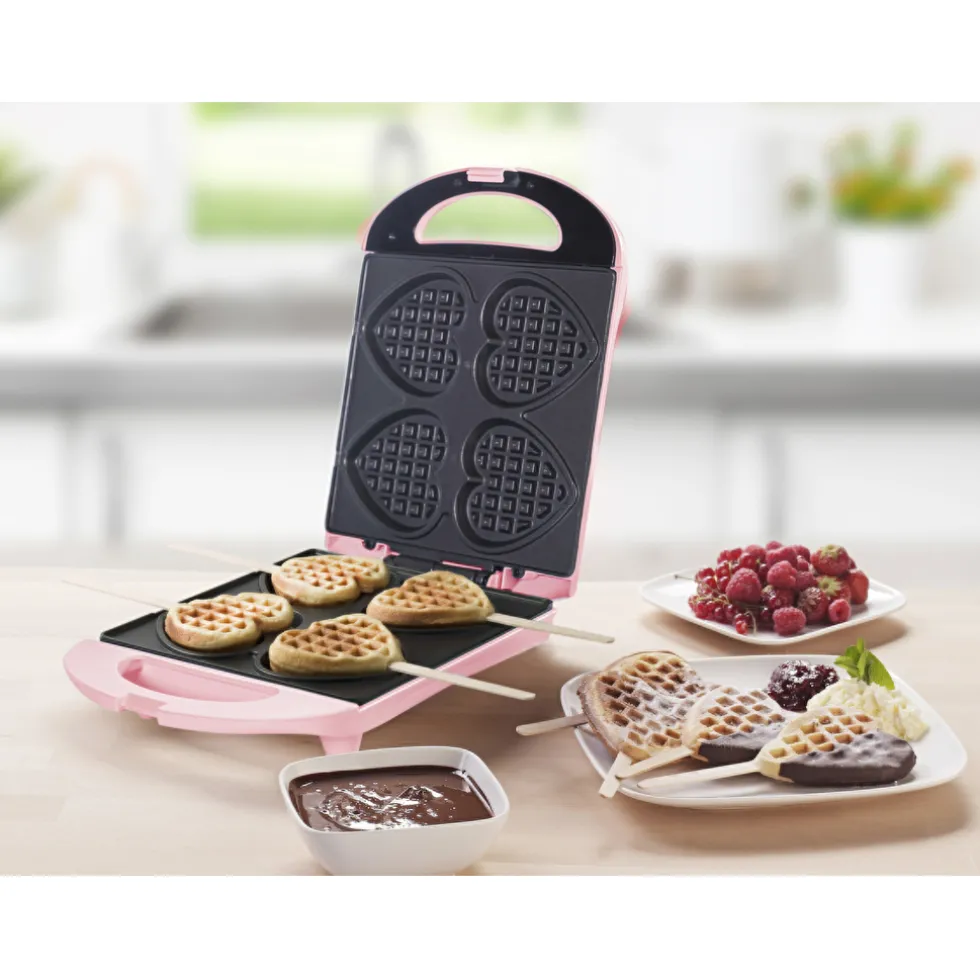 bestron-wafelijzer-hartvormige-arUwLqff-1.webp Hot Bestron Wafelijzer Hartvormige Wafels Roze