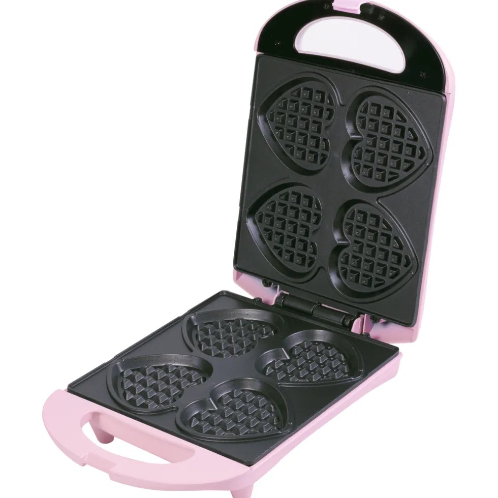 bestron-wafelijzer-hartvormige-arUwLqff-3.webp Hot Bestron Wafelijzer Hartvormige Wafels Roze