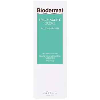 New Biodermal Dag & Nachtcrème Voor Alle Huidtypen