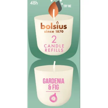 Fashion Bolsius Clean Light Gardenia & Fig Navulling