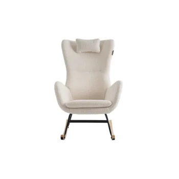 Hot Born Lucky Schommelstoel Teddy Stof