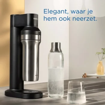 Clearance BRITA SodaTRIO RVS Grote Fles Zwart Single Unit