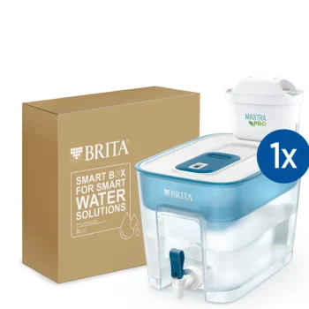 Best BRITA Waterfilterkan Flow Cool 8.2L Blauw Incl. 1 MAXTRA PRO ALL-IN-1 Waterfilterpatroon