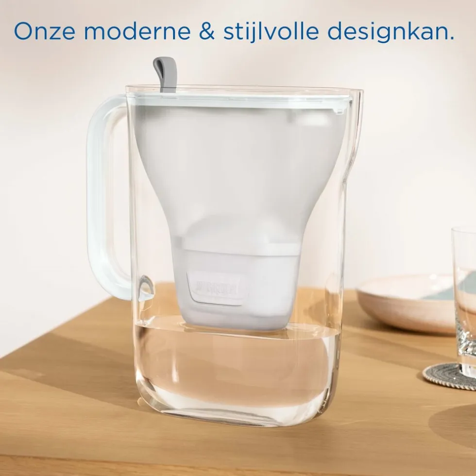 brita-waterfilterkan-style-coo-gMKZXZcH-4.webp Best BRITA Waterfilterkan Style Cool 2.4L Grijs Incl,1 MAXTRA PRO Waterfilterpatroon