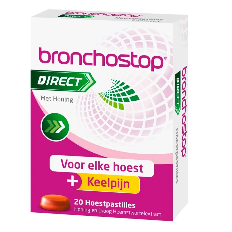 bronchostop-direct-hoestpastil-hGPmvDHE-1.webp Clearance Bronchostop Direct Hoestpastilles Met Honing