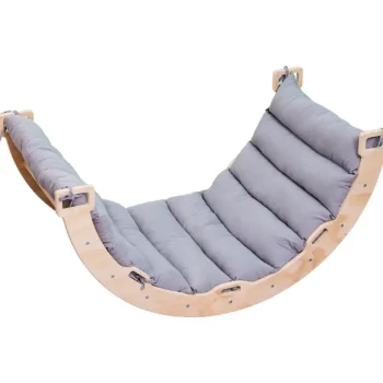 Online Buxibo Houten Klimbrug/Klimboog XXL Montessori Klimrek Inclusief Kussen