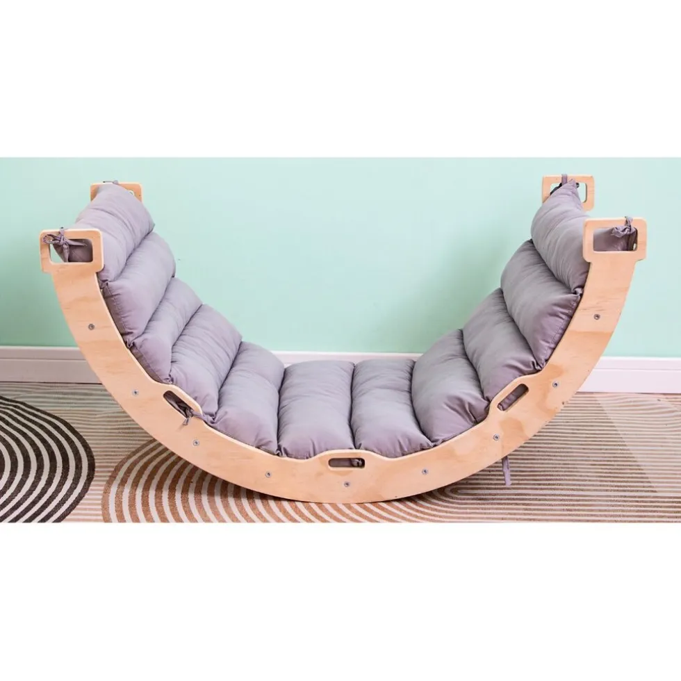 buxibo-houten-klimbrugklimboog-dherUjyH-1.webp Online Buxibo Houten Klimbrug/Klimboog XXL Montessori Klimrek Inclusief Kussen