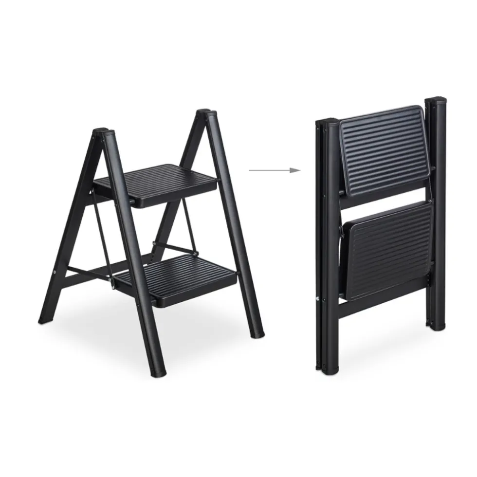 buxibo-keukentrapje-vouwladder-tIsmehTY-1.webp Sale Buxibo Keukentrapje Vouwladder 2 Staps Keukenopstapje Opvouwbare Ladderkruk