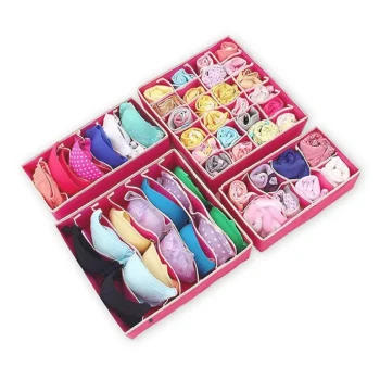 New Buxibo Kleding Opbergbox Set Opvouwbaar 4 Stuks