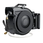 Fashion Buxibo Wandslangenbox Tuinslang Met Haspel 9 Sproei Standen Slangenhouder 180° Draaibaar