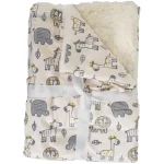 Best Cangaroo Shaggy Beige 75 X 105 Cm Wiegdeken