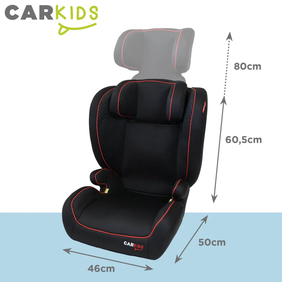carkids-i-size-autostoeltje-fr-ZWsqaeLx-2.webp Sale Carkids I-Size Autostoeltje Frankie 100-150cm Zwart/Rood