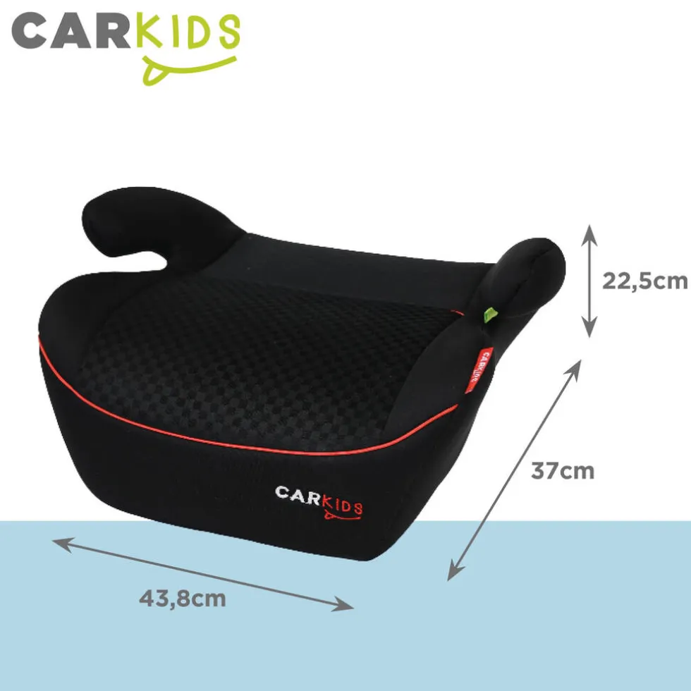 carkids-i-size-zitverhoger-ale-MHGDTNrO-3.webp Discount Carkids I-Size Zitverhoger Alex 125-150cm Zwart/Rood