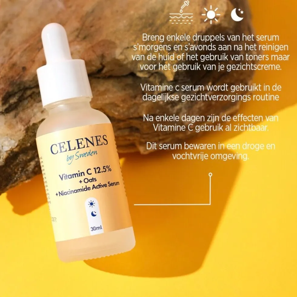 celenes-by-sweden-by-sweden-vi-ARAlWkkO-2.webp Sale CELENES BY SWEDEN By Sweden Vitamine C 12,5% Actief Serum