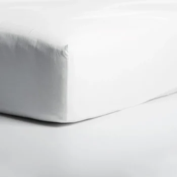 Discount Cinderella Hoeslaken Dubbel Jersey Stretch 30cm Hoek - White 80/90x210/220 - 100x200cm