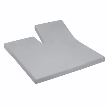Sale Cinderella Splittopper Hoeslaken Jersey Katoen Stretch Single Split - Light Grey 200x200/210cm