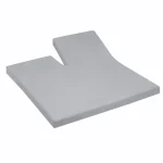 Online Cinderella Splittopper Hoeslaken Jersey Katoen Stretch Single Split - Light Grey 160x200/210cm