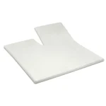 Clearance Cinderella Splittopper Single Split Hoeslaken Katoen Satijn - Ivoor 160x200cm