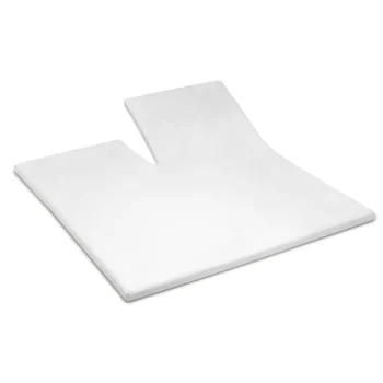 Outlet Cinderella Splittopper Single Split Hoeslaken Basic Katoen - White 160x200cm