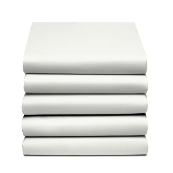 Best Cinderella Topper Hoeslaken Katoen Satijn - Ivoor 160x200cm