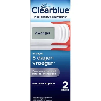 Clearance Clearblue Digitaal Ultravroeg Zwangerschapstest