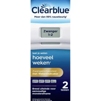 Sale Clearblue Zwangerschapstest Met Wekenindicator