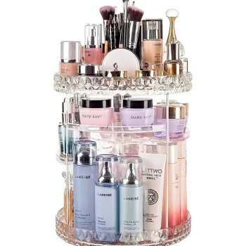 Online Confibel Make-up Organizer Roteerbaar 360 Graden Verstelbare Lades
